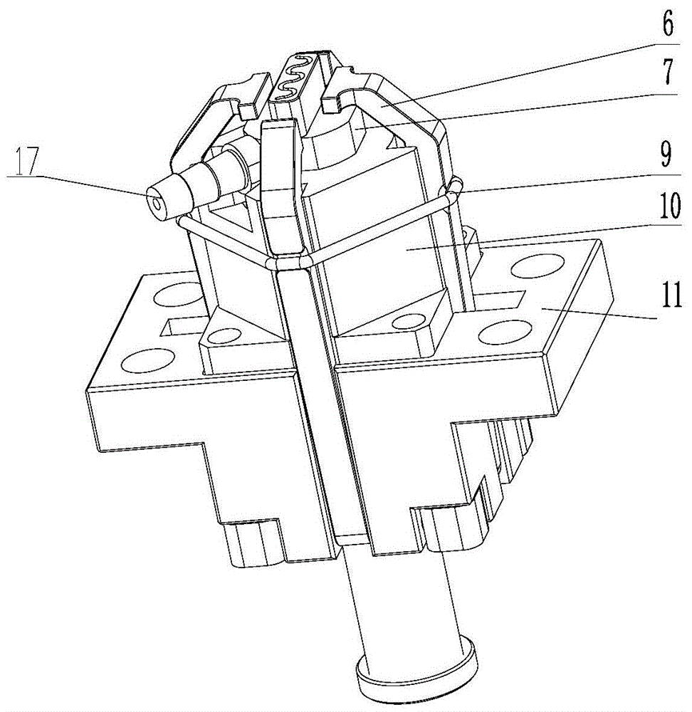 Mesh correction ejection mechanism