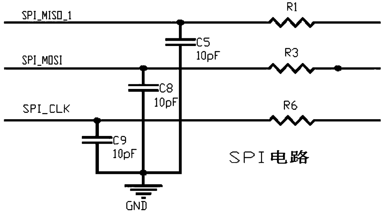 An integrated radio frequency signal control circuit and method