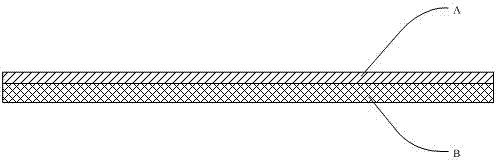 A kind of bopet protective film for heat-resistant fireproof board