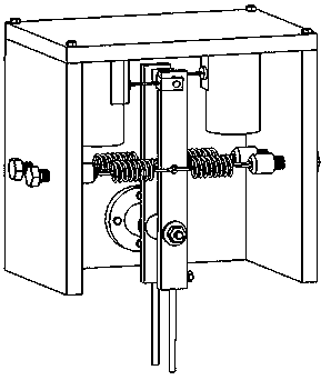 Seam tracking device with double tracking probes