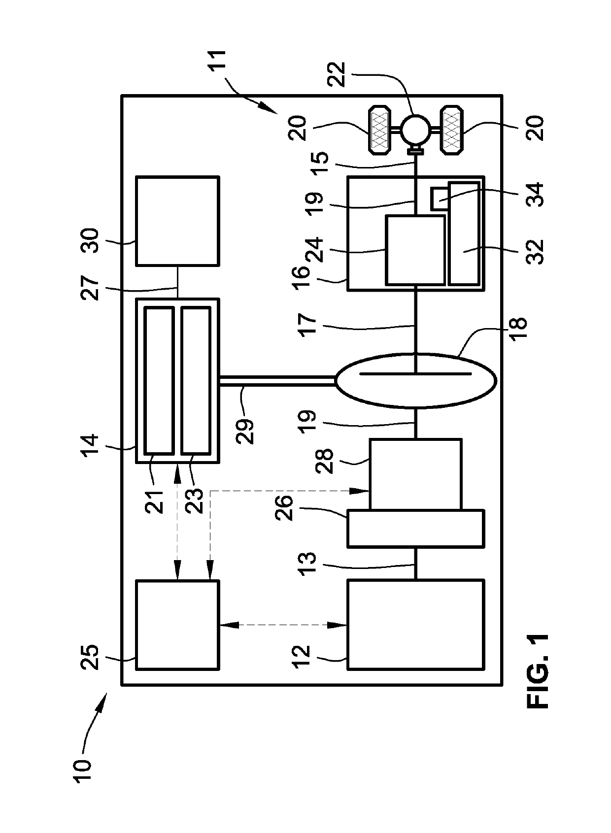 Engine disconnect clutches having torque converter feed-through activation for vehicle powertrains