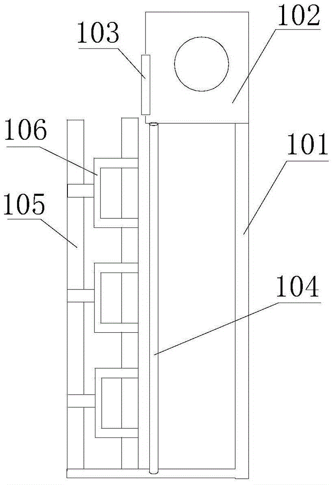 A production device for a globe