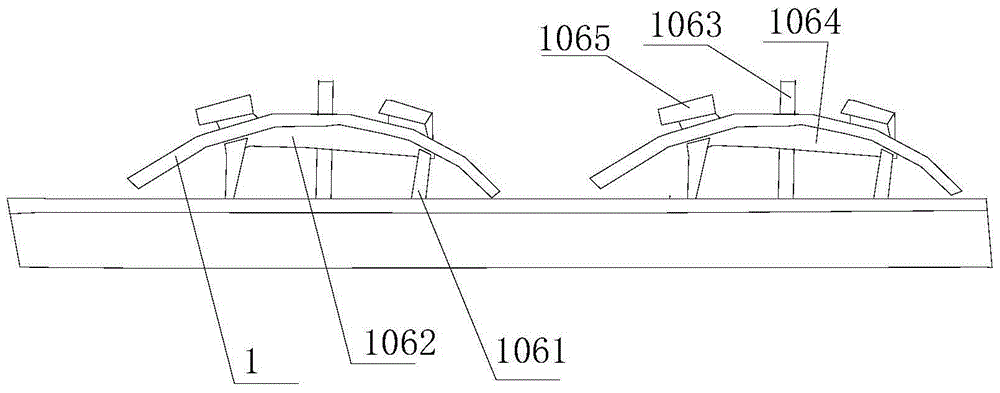 A production device for a globe