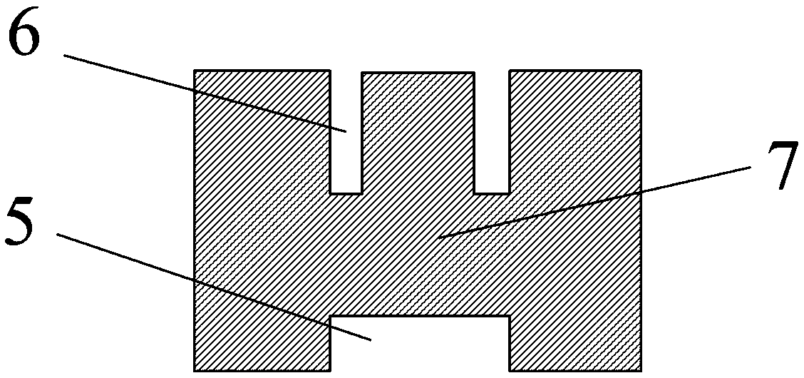 A kind of processing method of circular chip