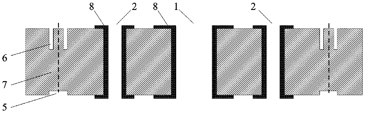 A kind of processing method of circular chip