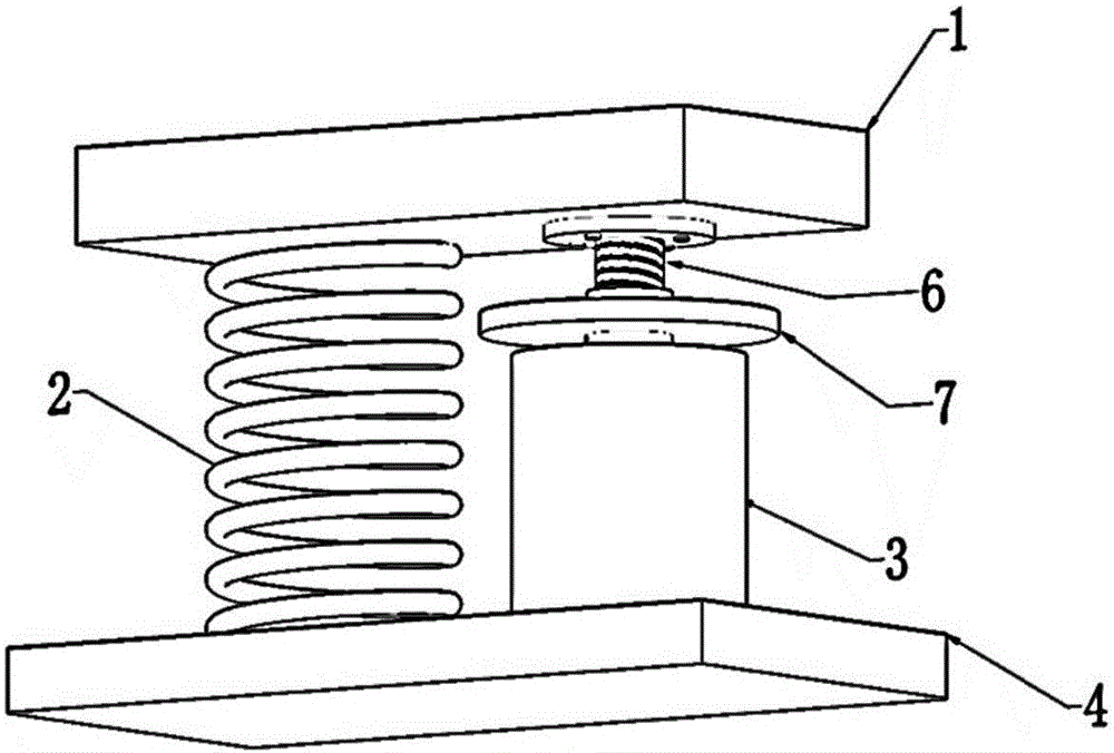 Inertial electrical eddy current tuning and damping device