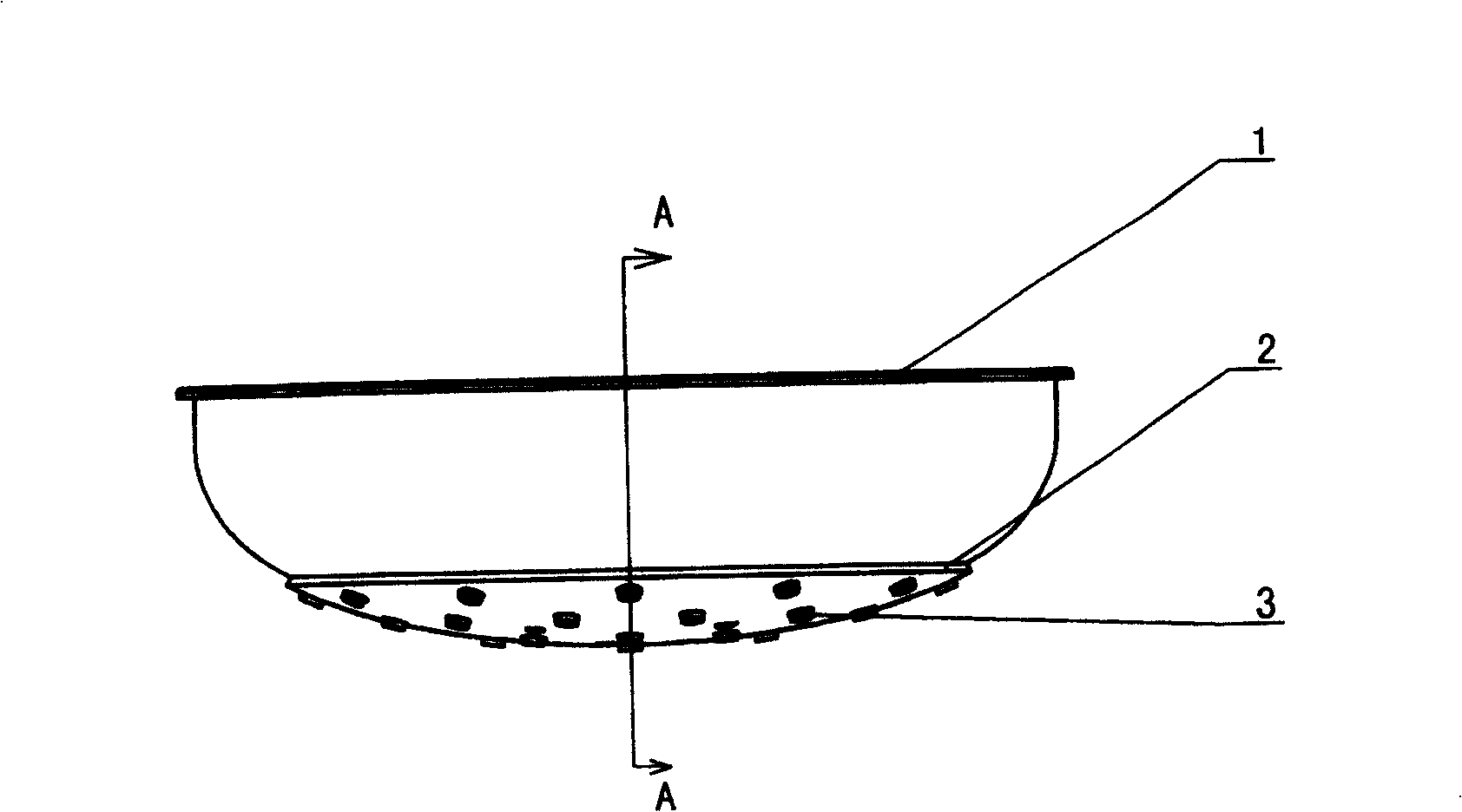 Pot possessing composite bottom and its processing technology