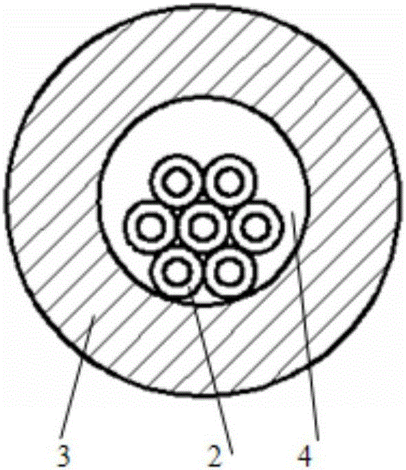 Production method of heat-accumulation and heating core-spun double-layered-structure yarn warm-keeping woven fabric