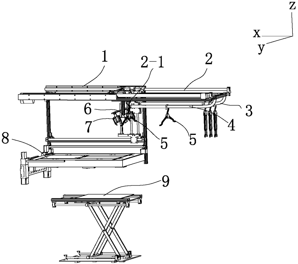 Full-automatic clothes folding machine