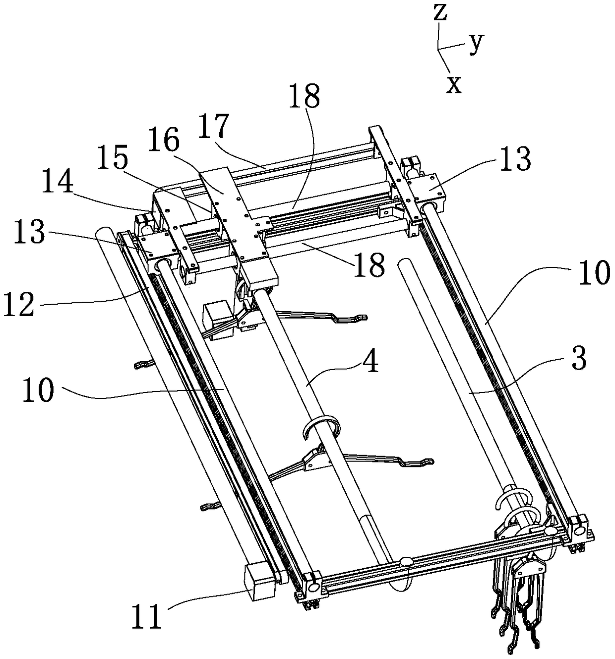 Full-automatic clothes folding machine