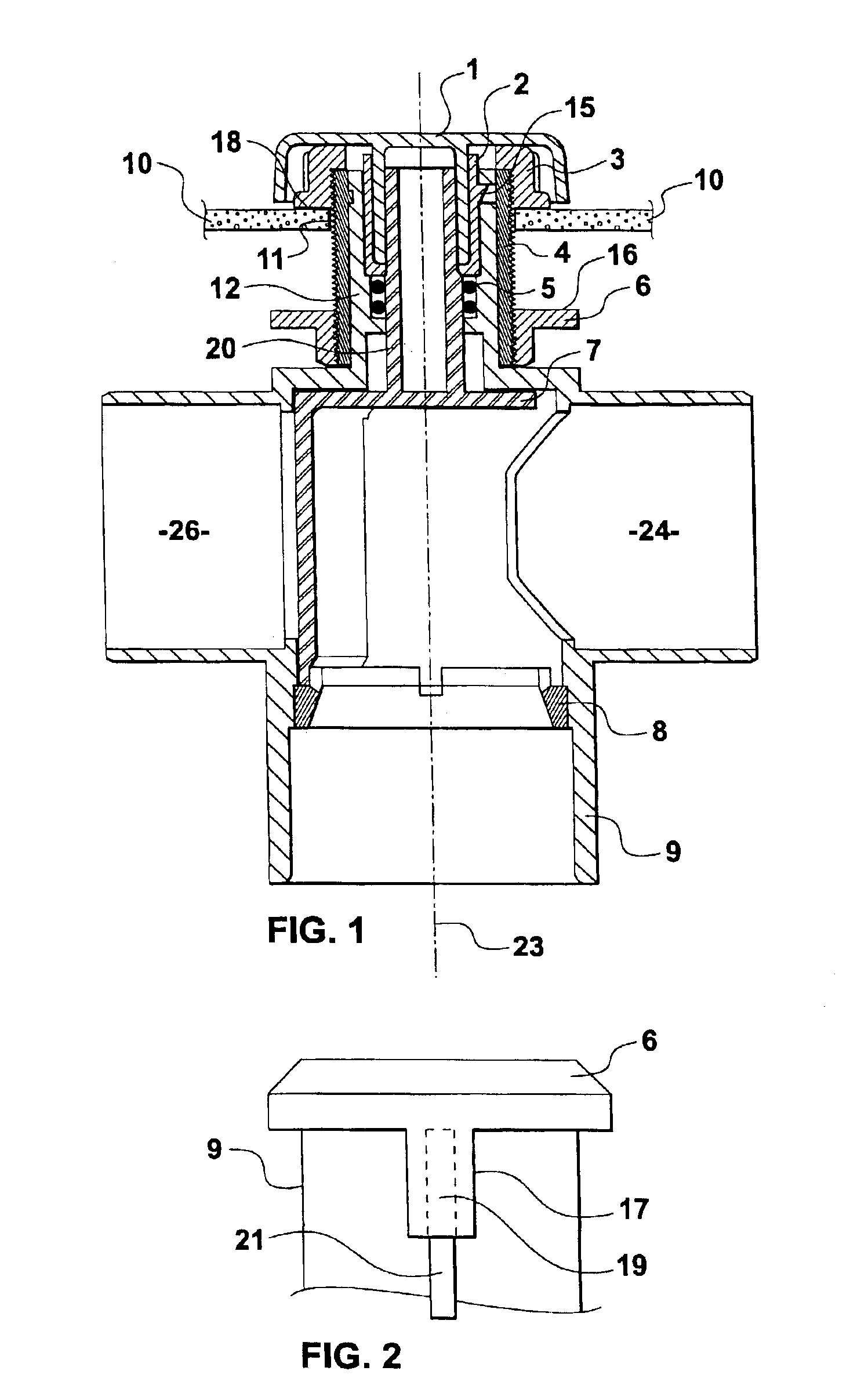 Mounting assembly and method