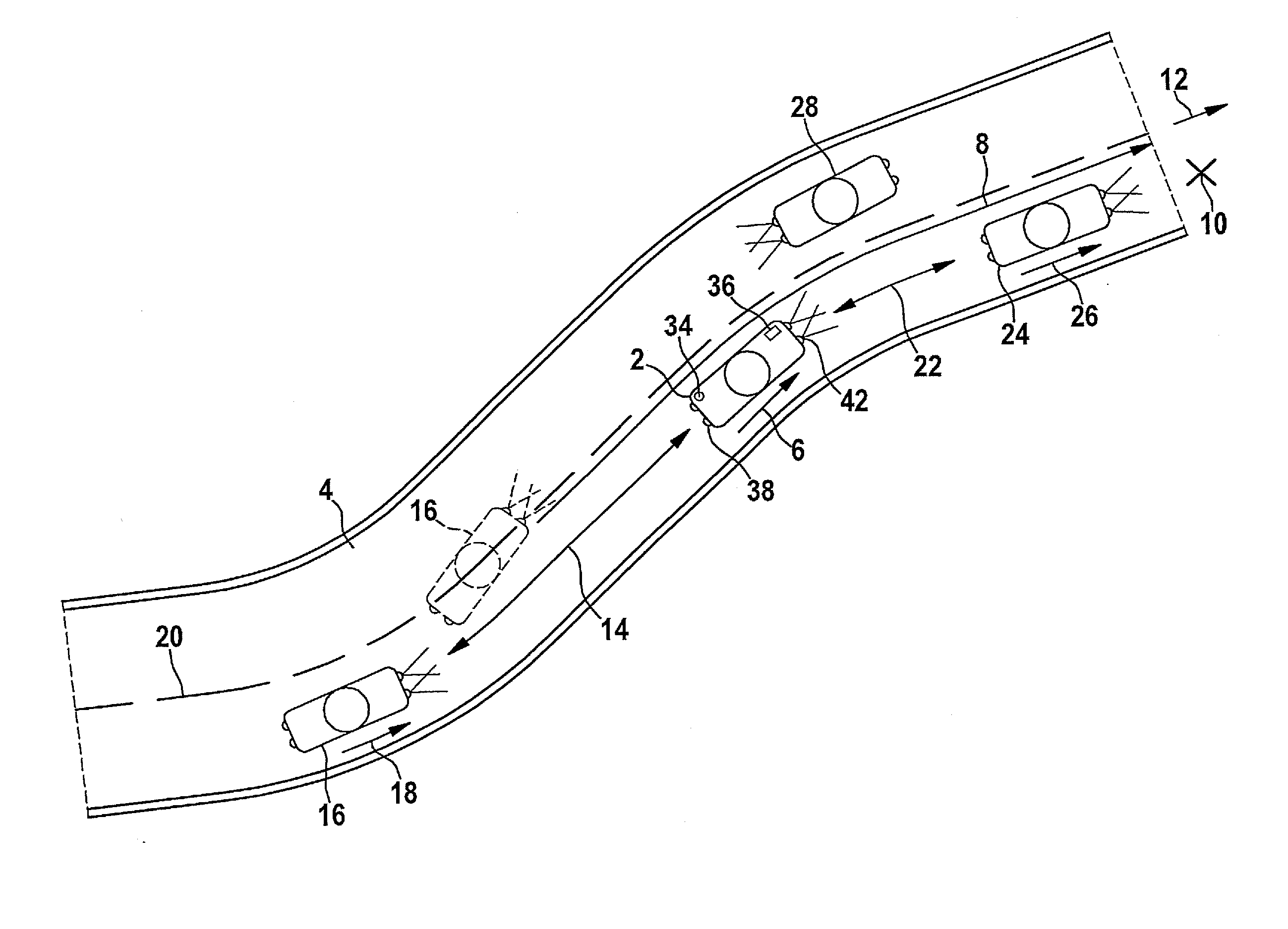 Method for operating a vehicle during coasting