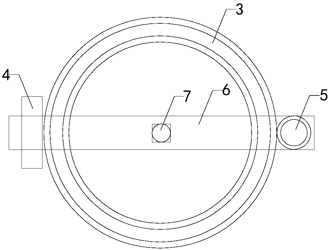 Integrated flow gas and air equipment inspection hole door