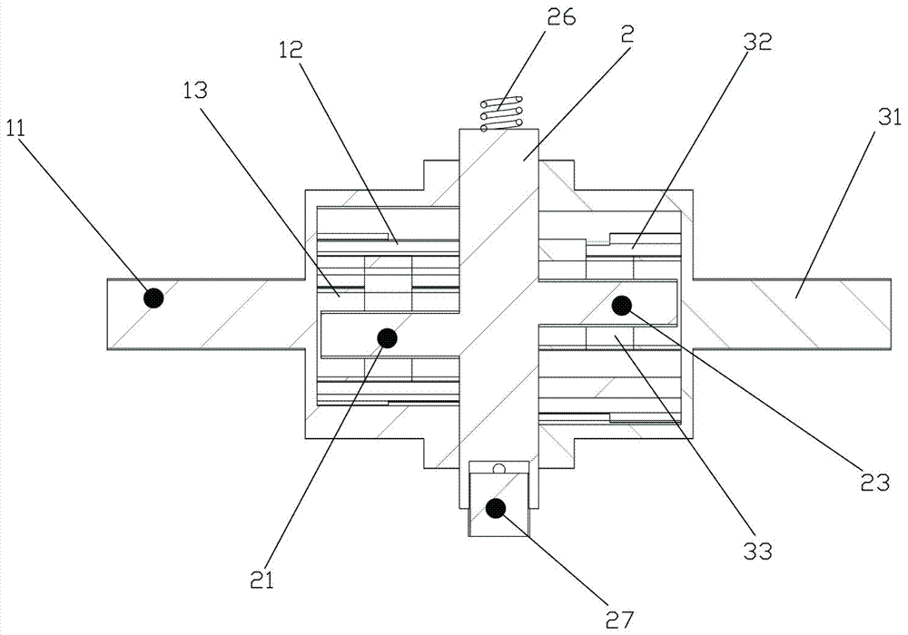 Stepless hydrodynamic transmission device