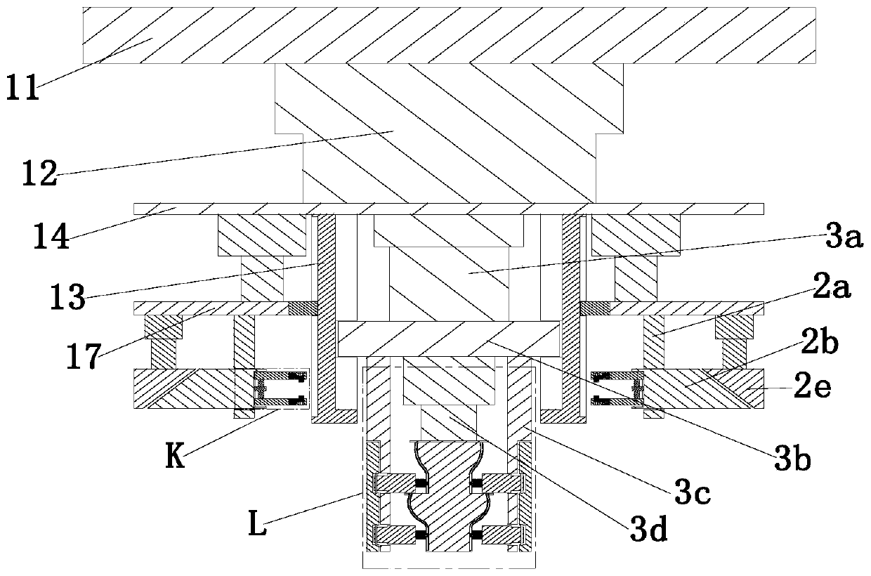 Petrochemical tank connecting flange machining treatment system