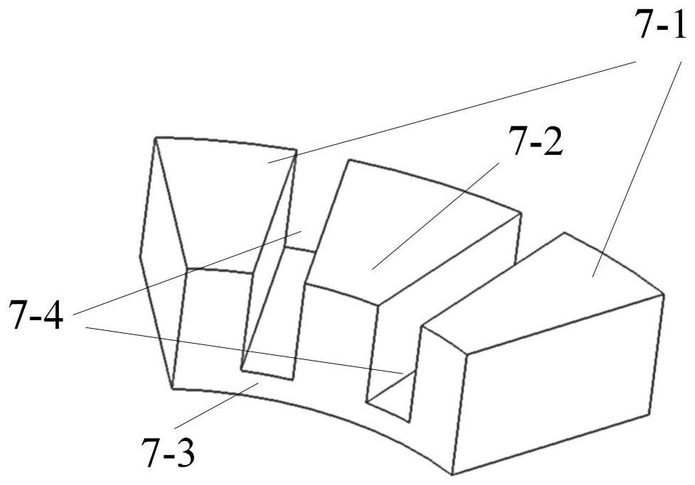 A rotor permanent magnet type dual rotor axial magnetic field hybrid excitation flux switching motor