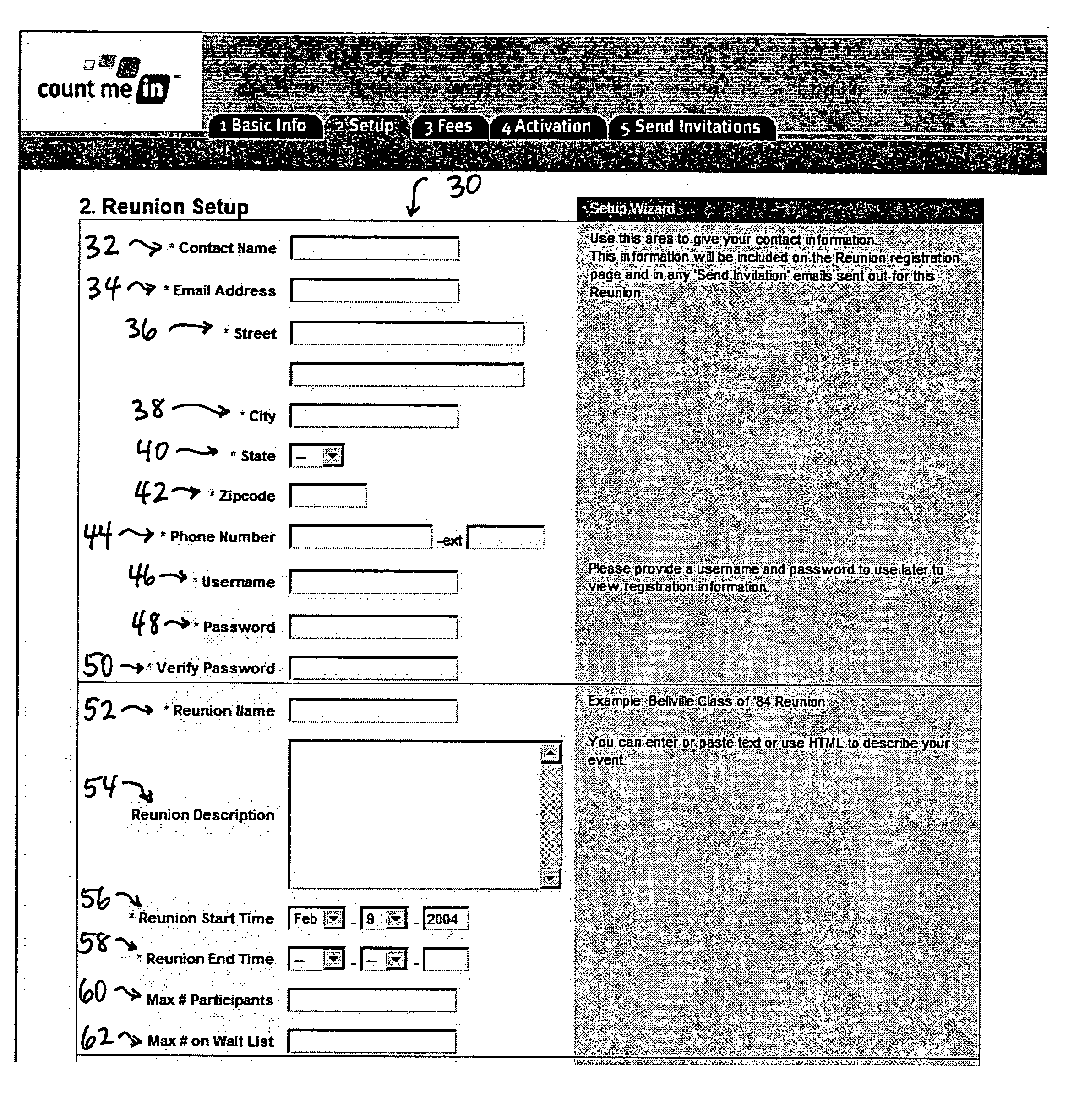 Automated real-time event planning system and method