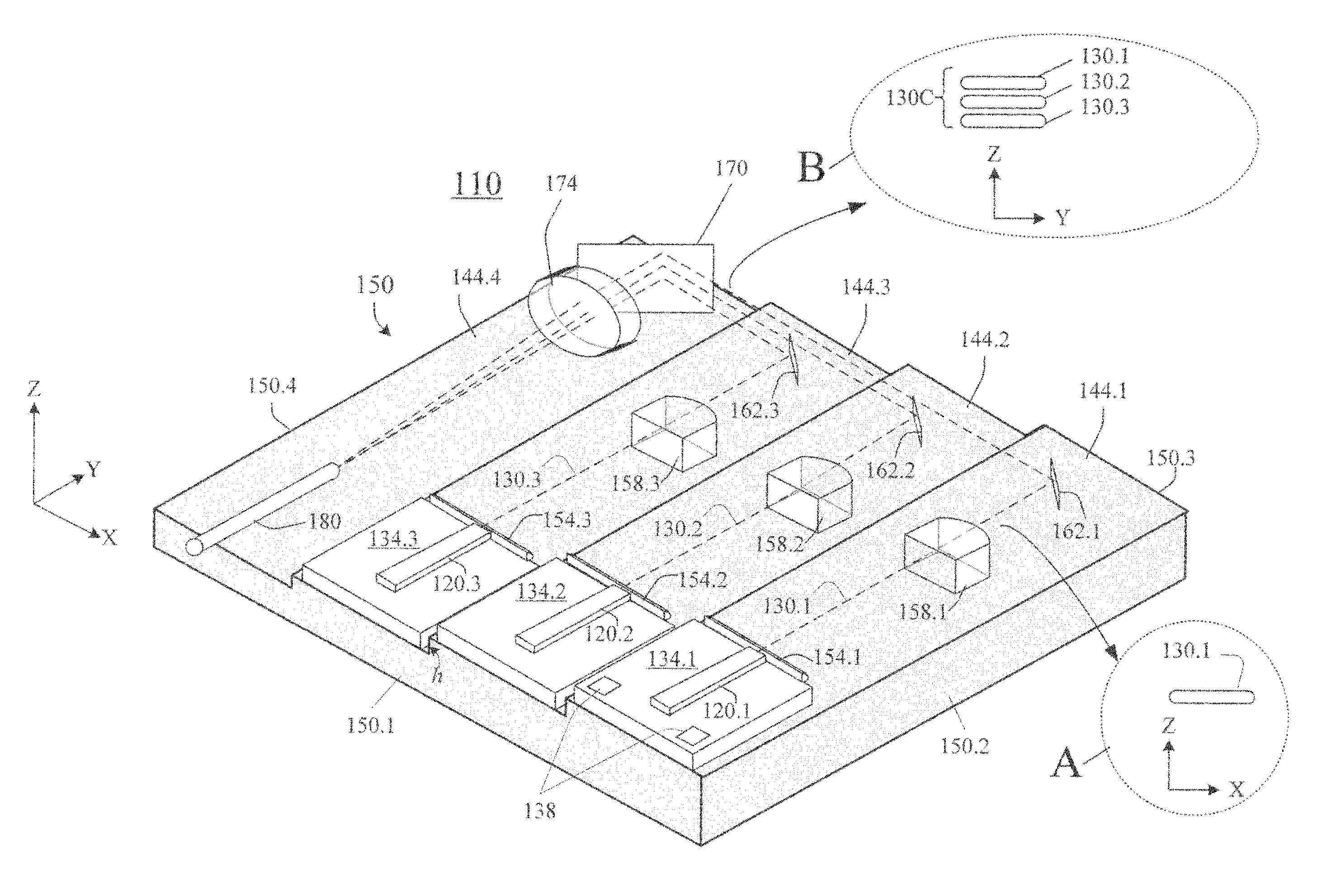 Laser diode assemblies