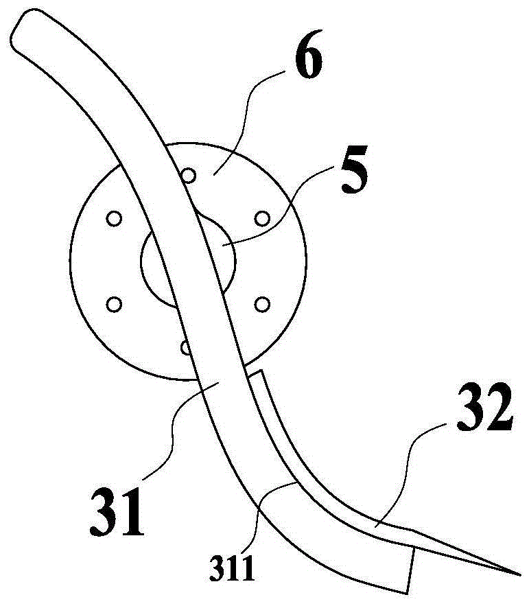 A sand-turning sand mixer