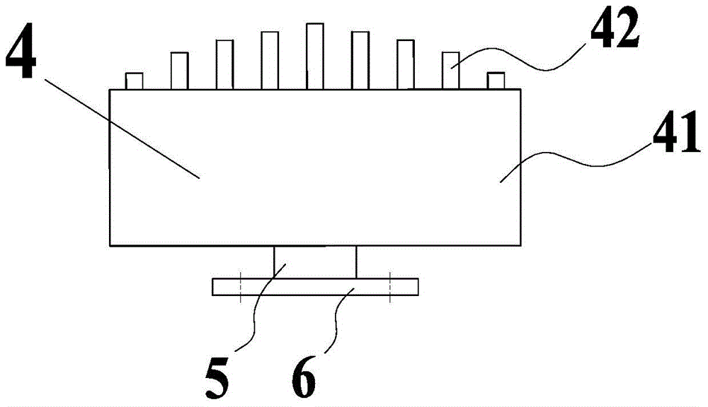 A sand-turning sand mixer