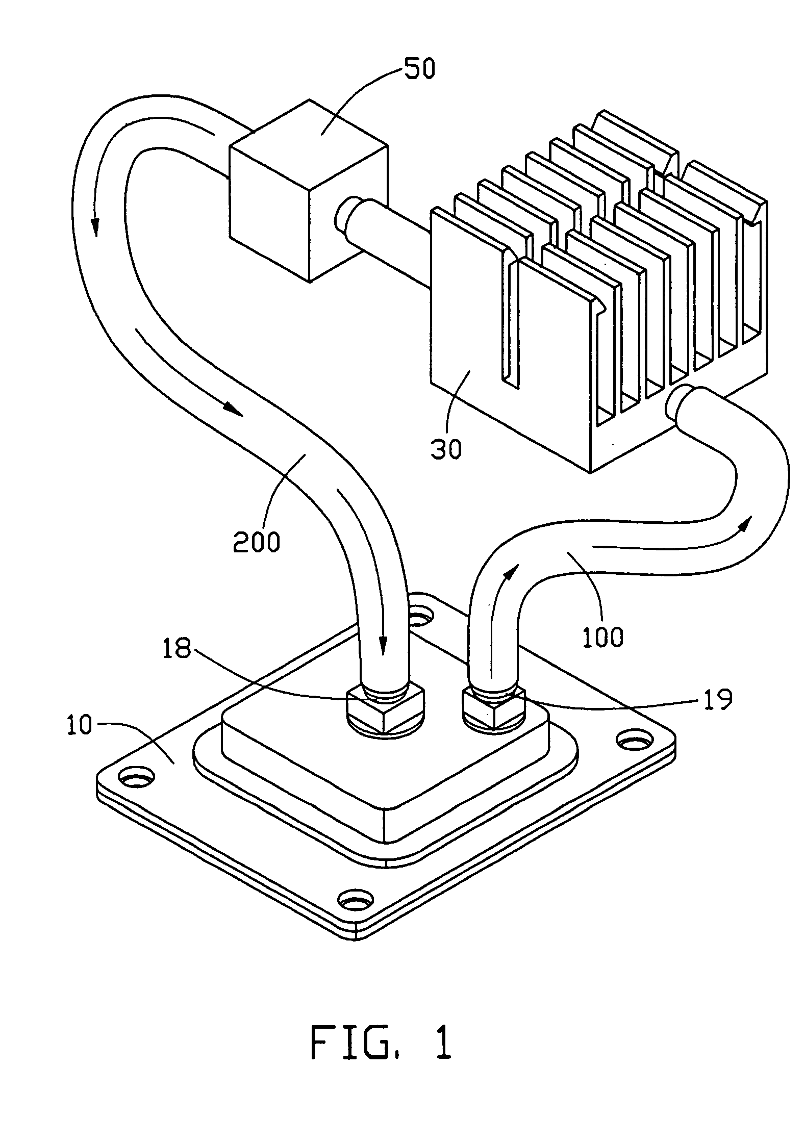 Liquid cooling device