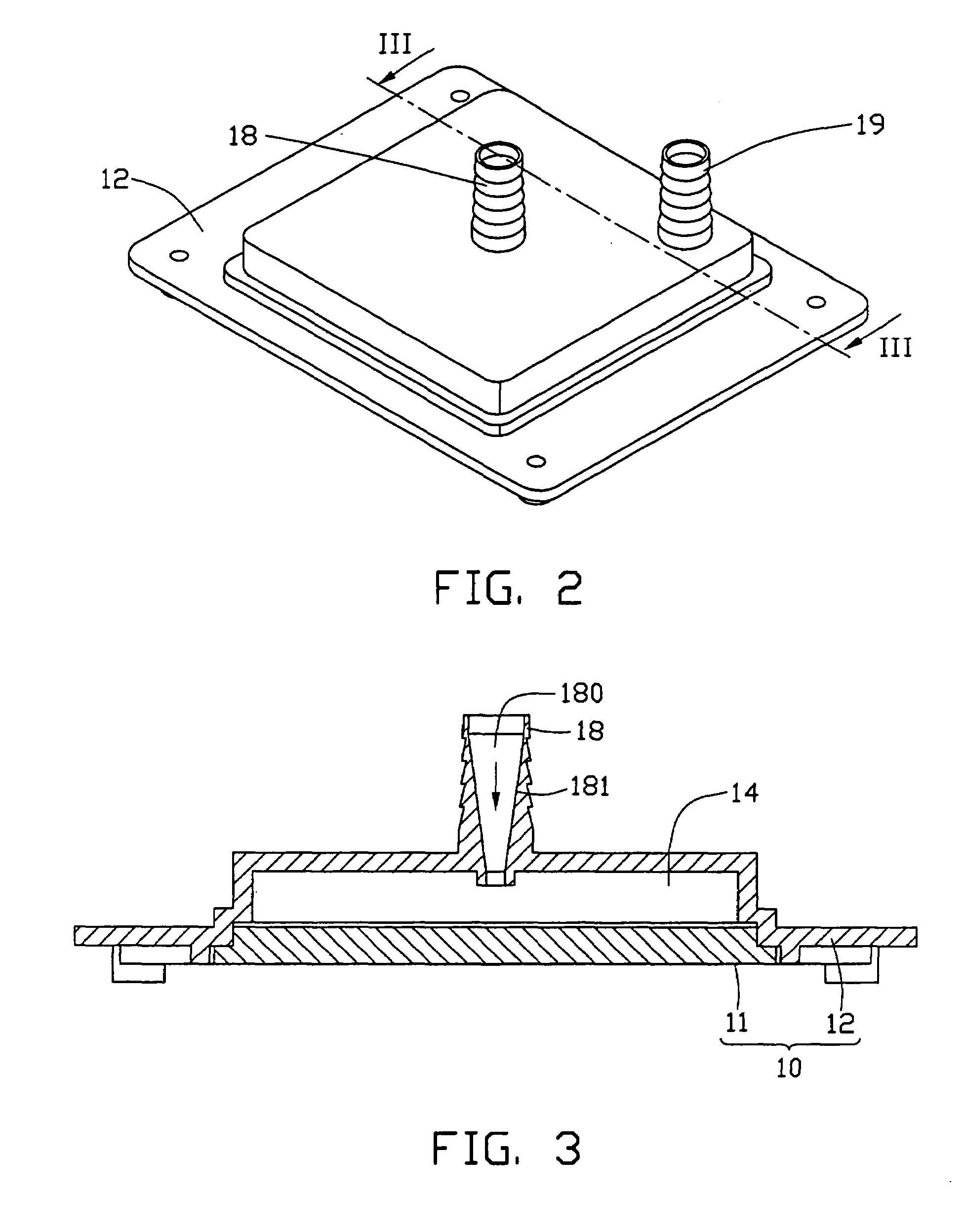 Liquid cooling device