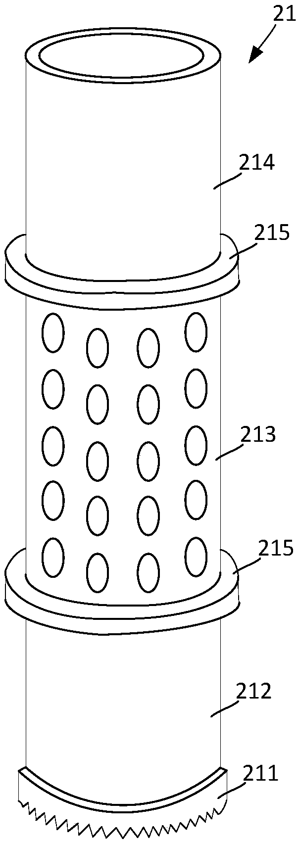 Pile foundation construction method of large angle bevel hard rock stratum