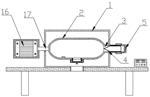 Low-broken-slag tea fermentation production processing system