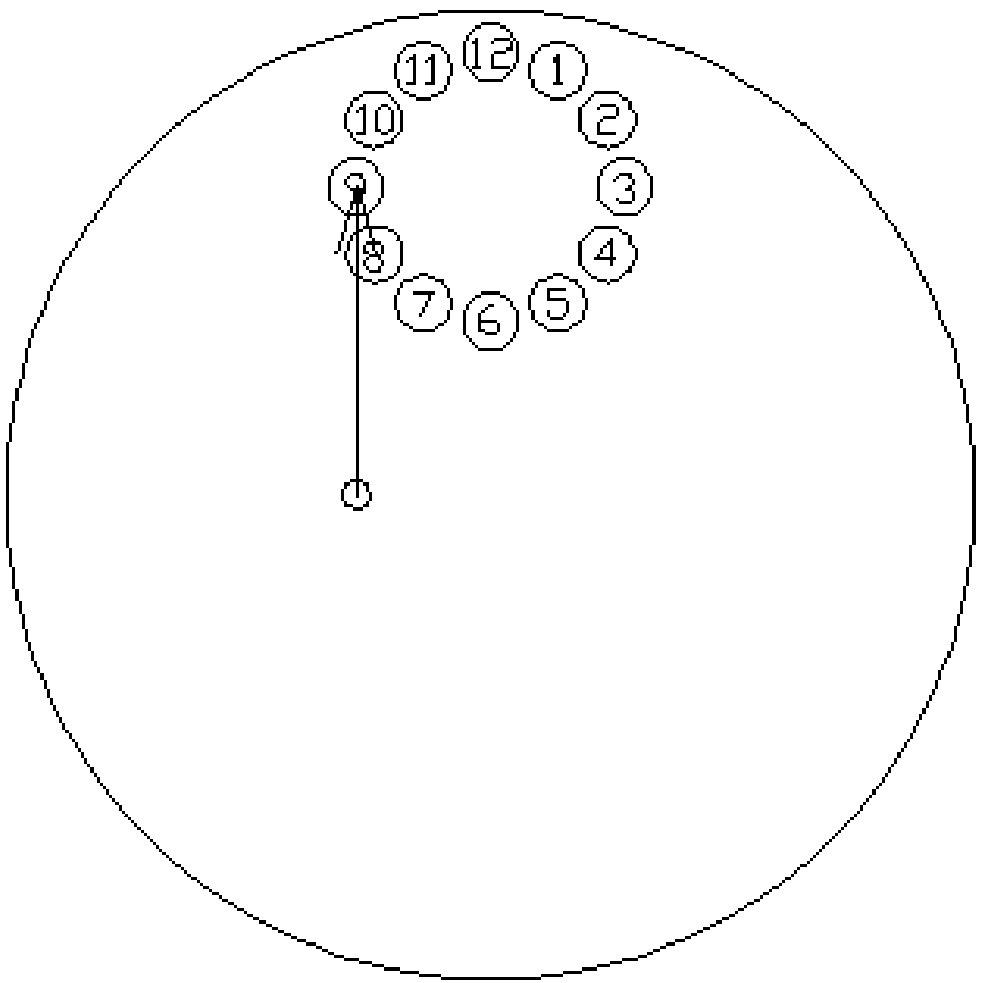 Scale indicating system and method and watch