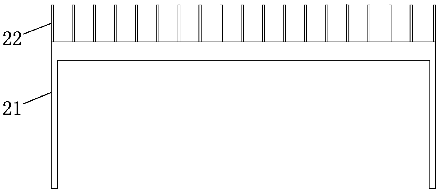 Yarn sizing device capable of separating yarns