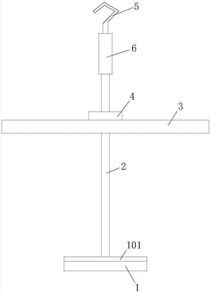 Mounting-hanging protective clamp for hard anodization and hard anodization treatment method