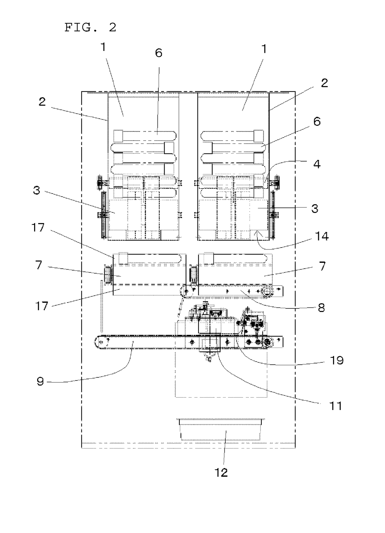 Double-decker tube dispenser