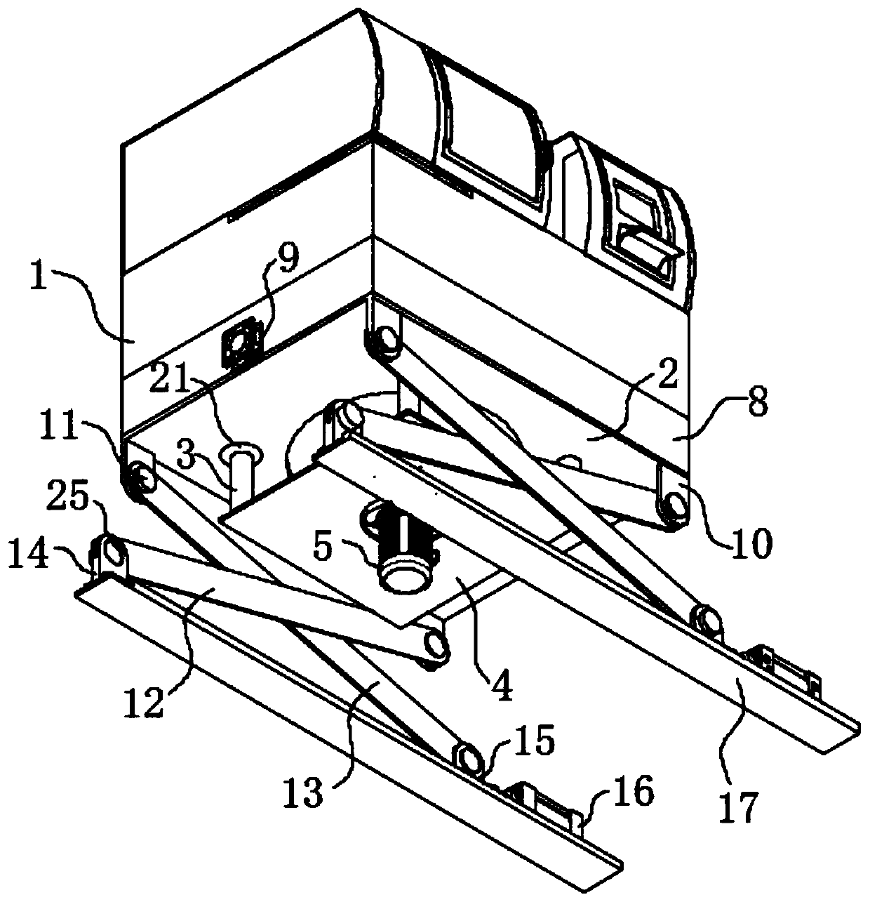 Numerical control machine tool with heat dissipation base