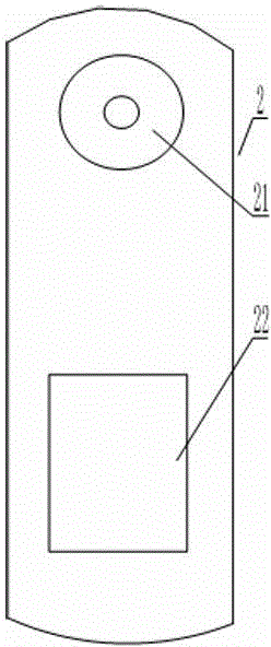 Fixing device for biological centrifuge tube