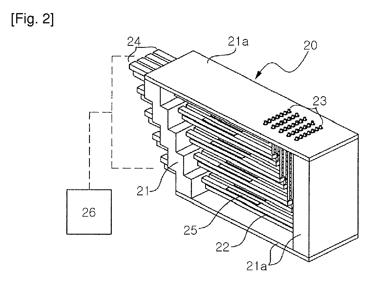 Tactile stimulation device and apparatus using the same