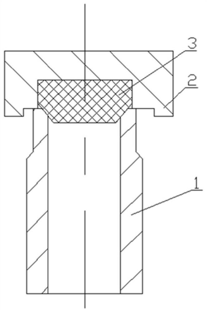 A double-cone sealing structure for safety valve and its application