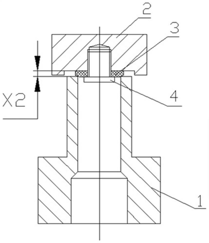 A double-cone sealing structure for safety valve and its application