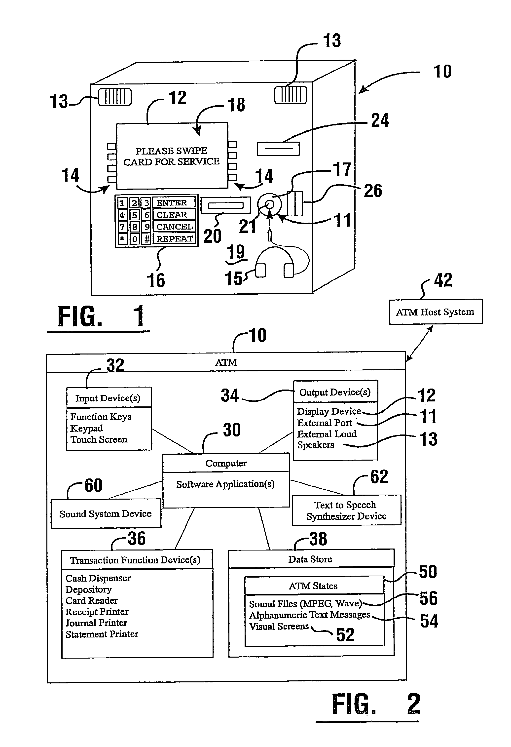 Automated banking machine that operates responsive to data bearing records