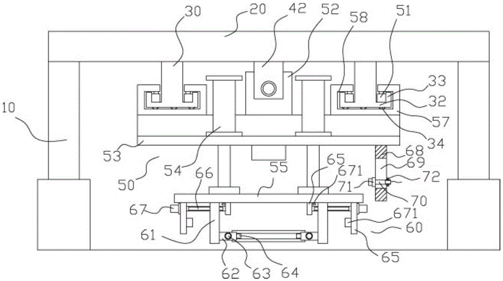 Automatic clamping and conveying device for section steel