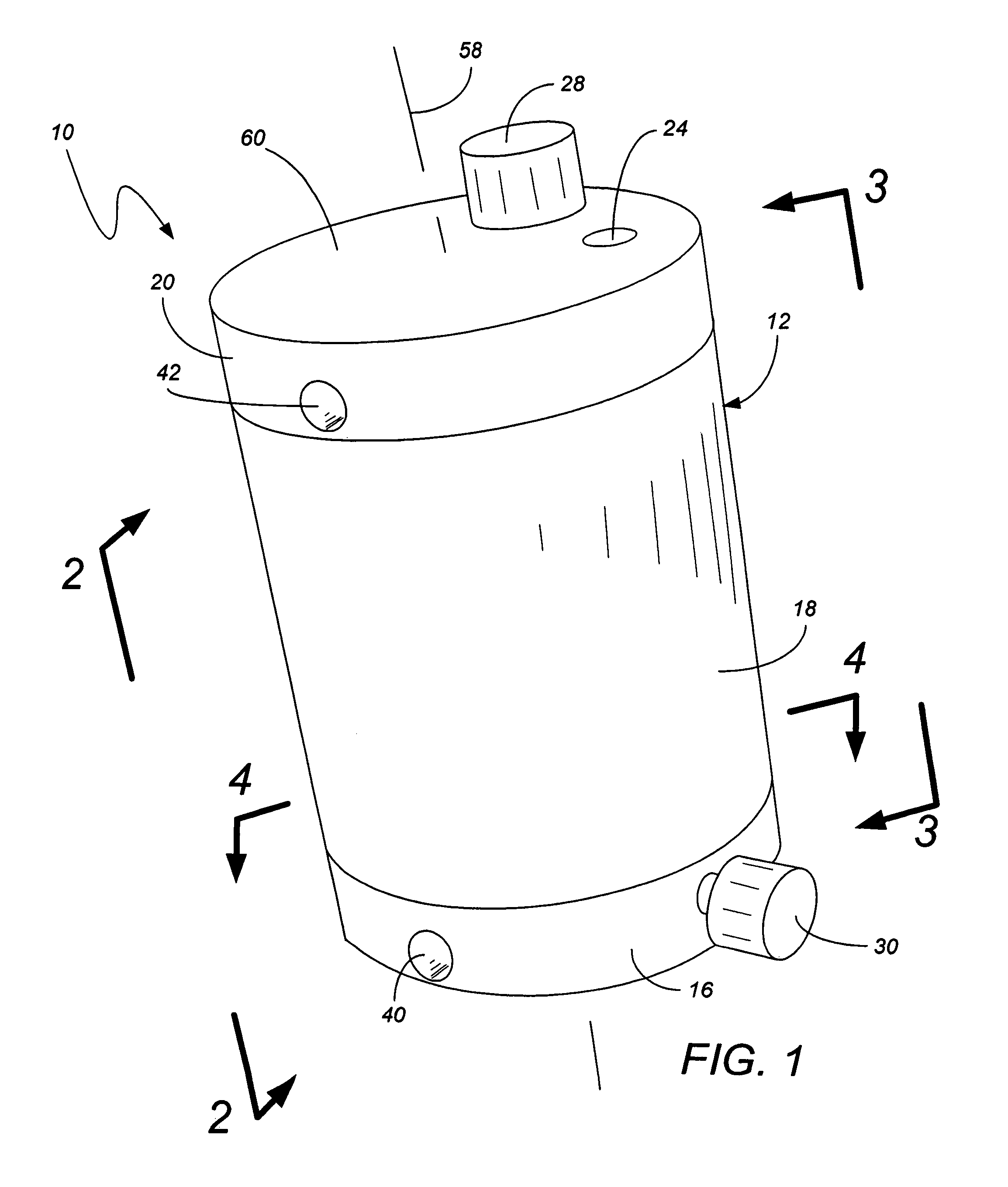 Fluid concentrator