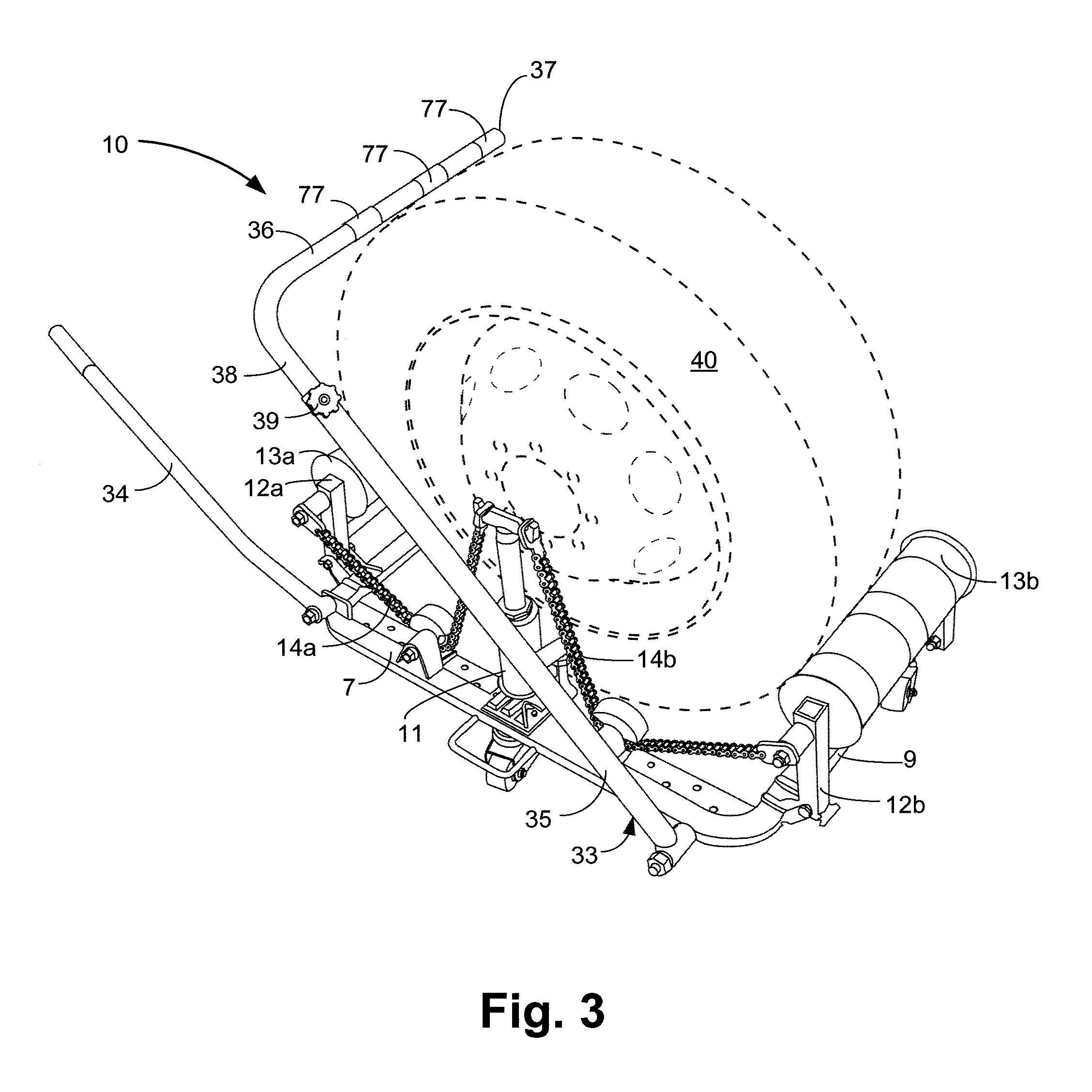 Wheel Lift and Transport Device