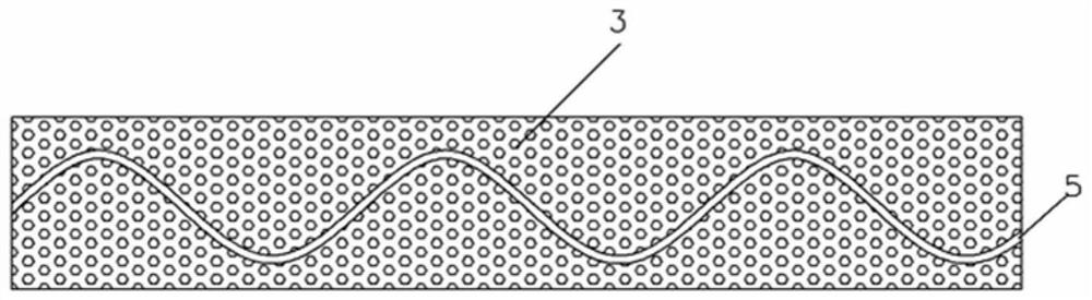 A grinding wheel morphology with split design, its diamond grinding wheel and its preparation process