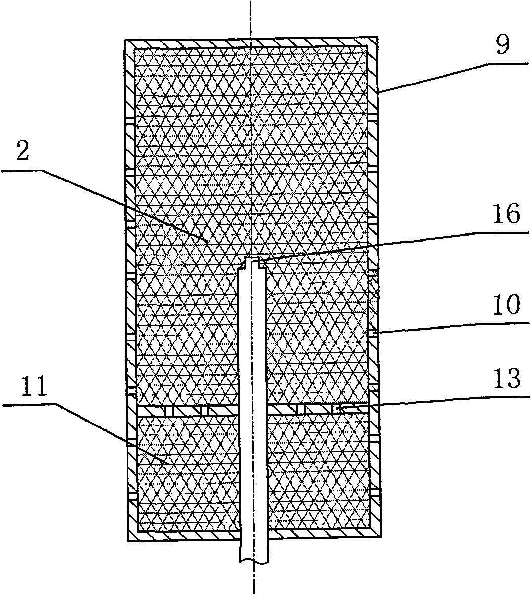 Liquid fuel evaporation combustion device