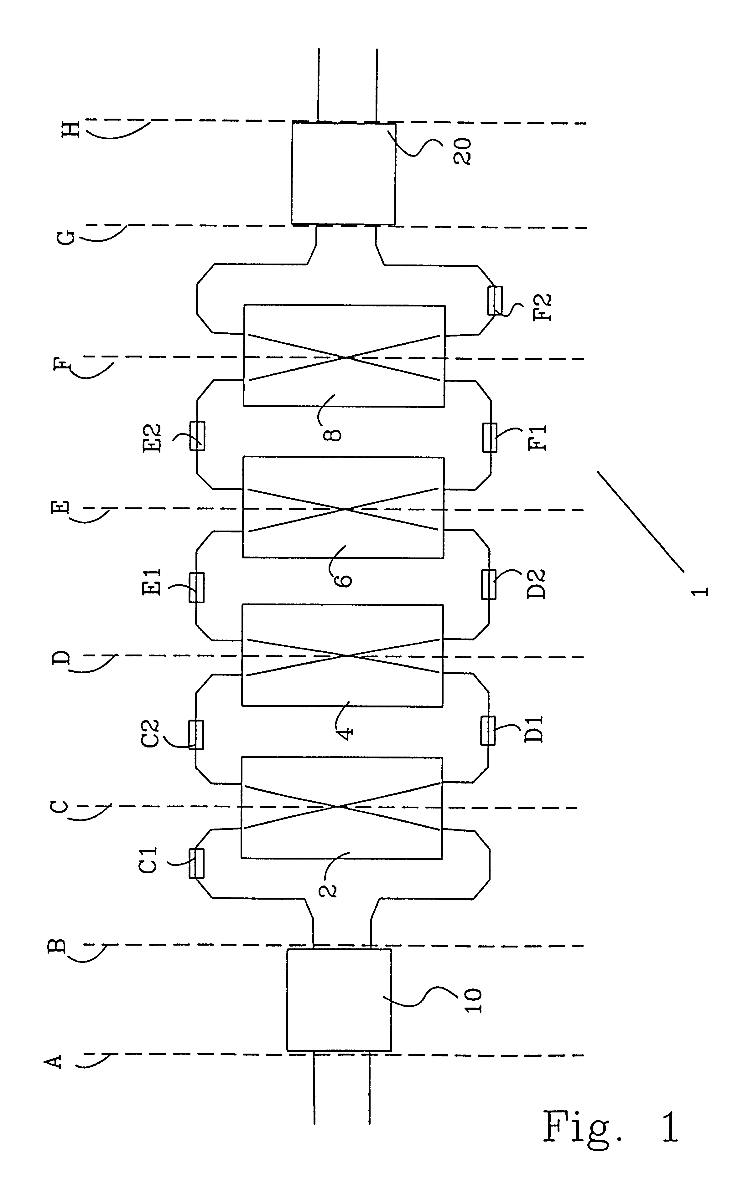 Wavelength selective switching element