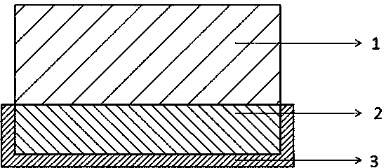 Switch contact with refractory metal alloy coating layer and preparation method thereof