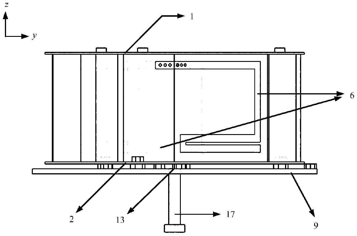 Miniaturized ultrahigh frequency antenna based on split-ring resonator loading