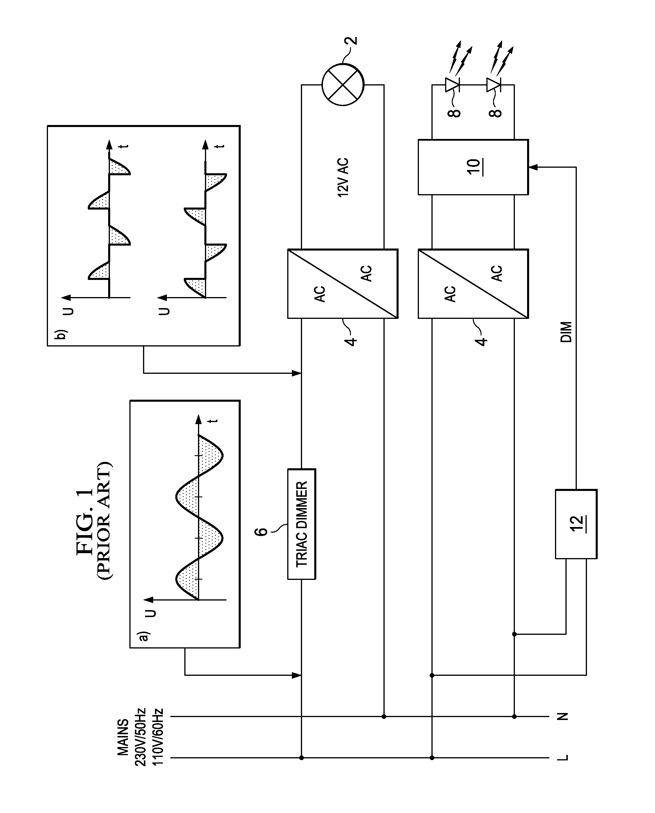 Lighting system, electronic device for a lighting system and method for operating the electronic device