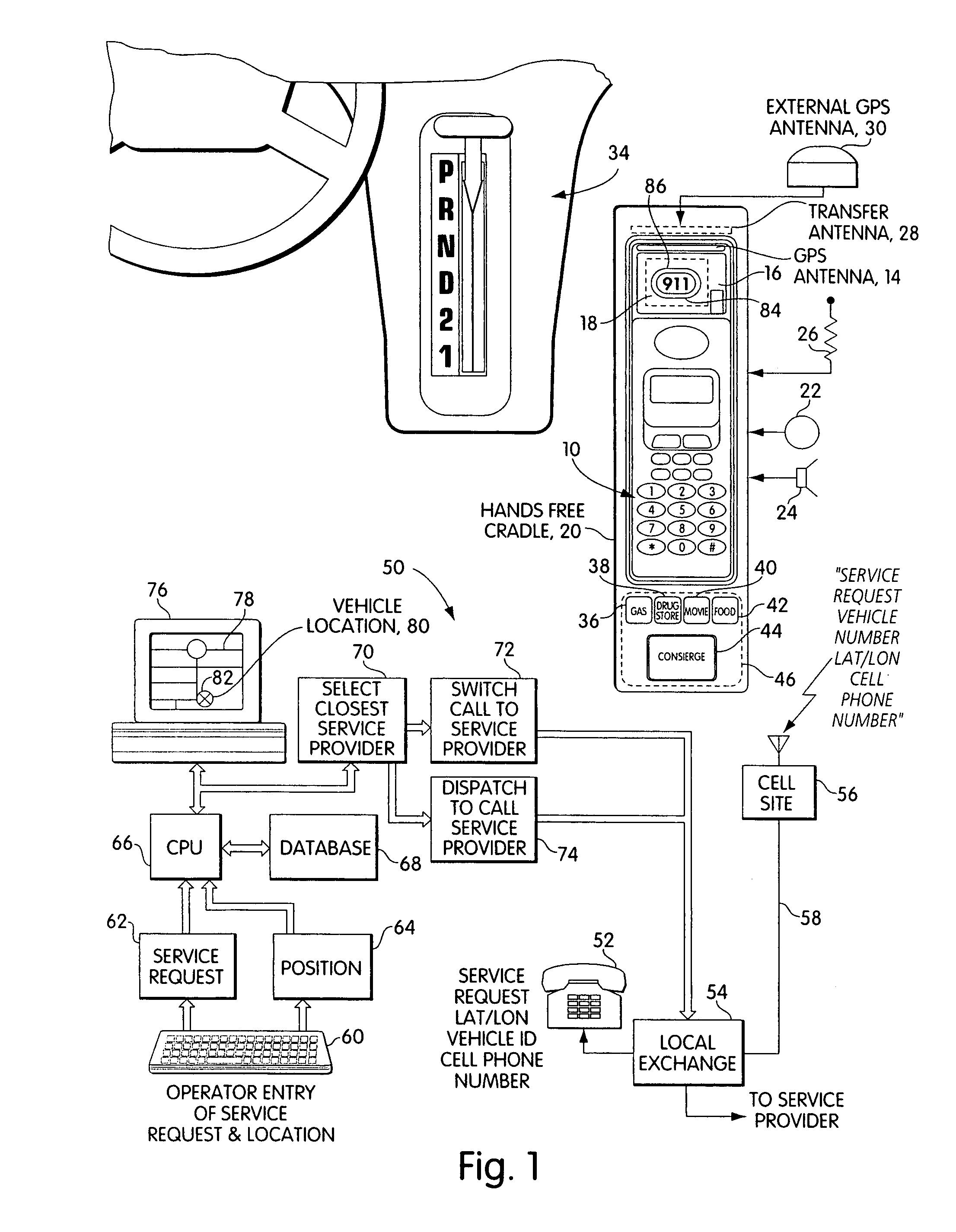 Location based information system