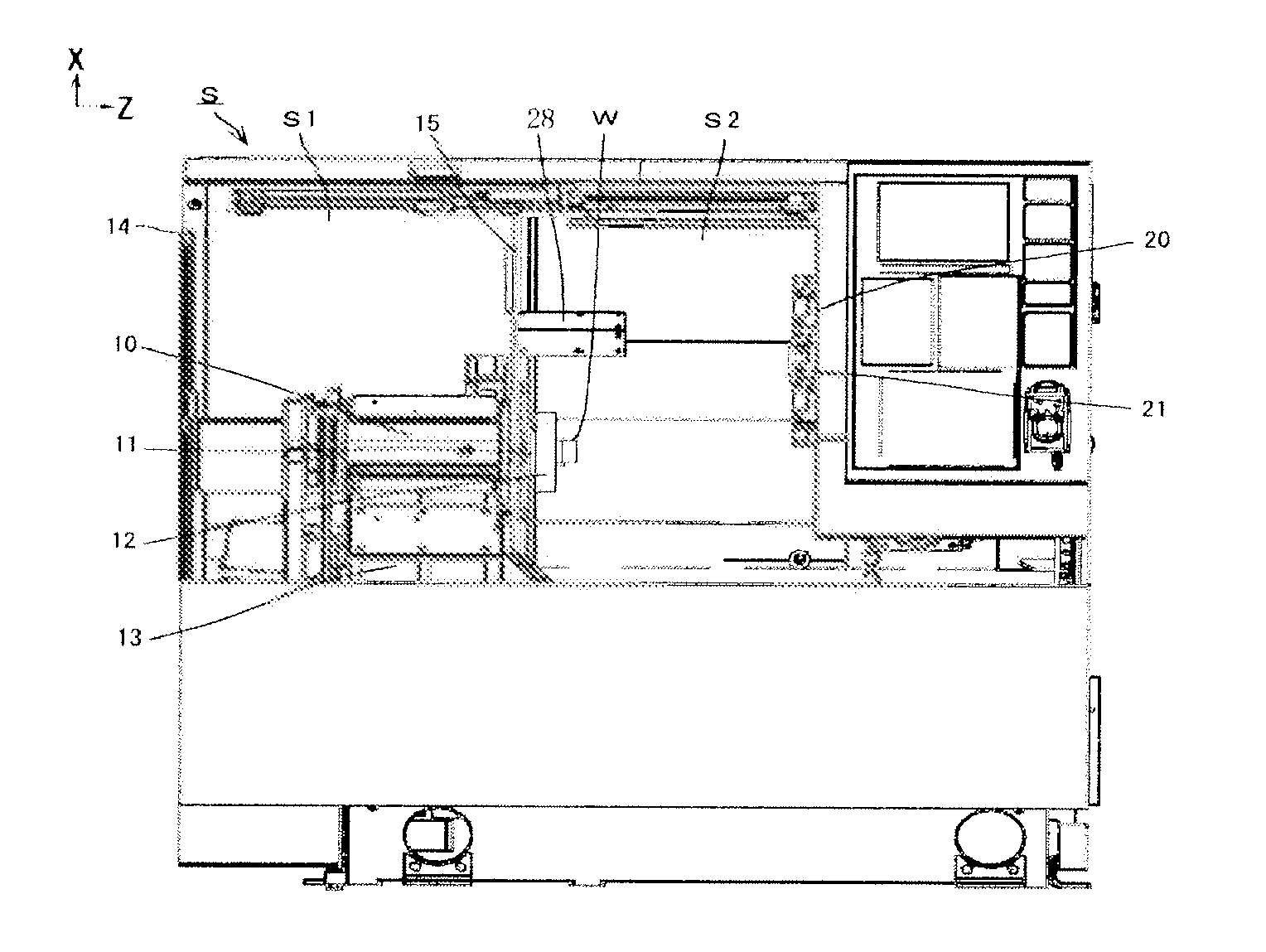 Measuring apparatus and measuring method thereof, apparatus for correcting processing position of cutting machine and method thereof for correcting processing position, and imaging apparatus and cutting machine comprising the same