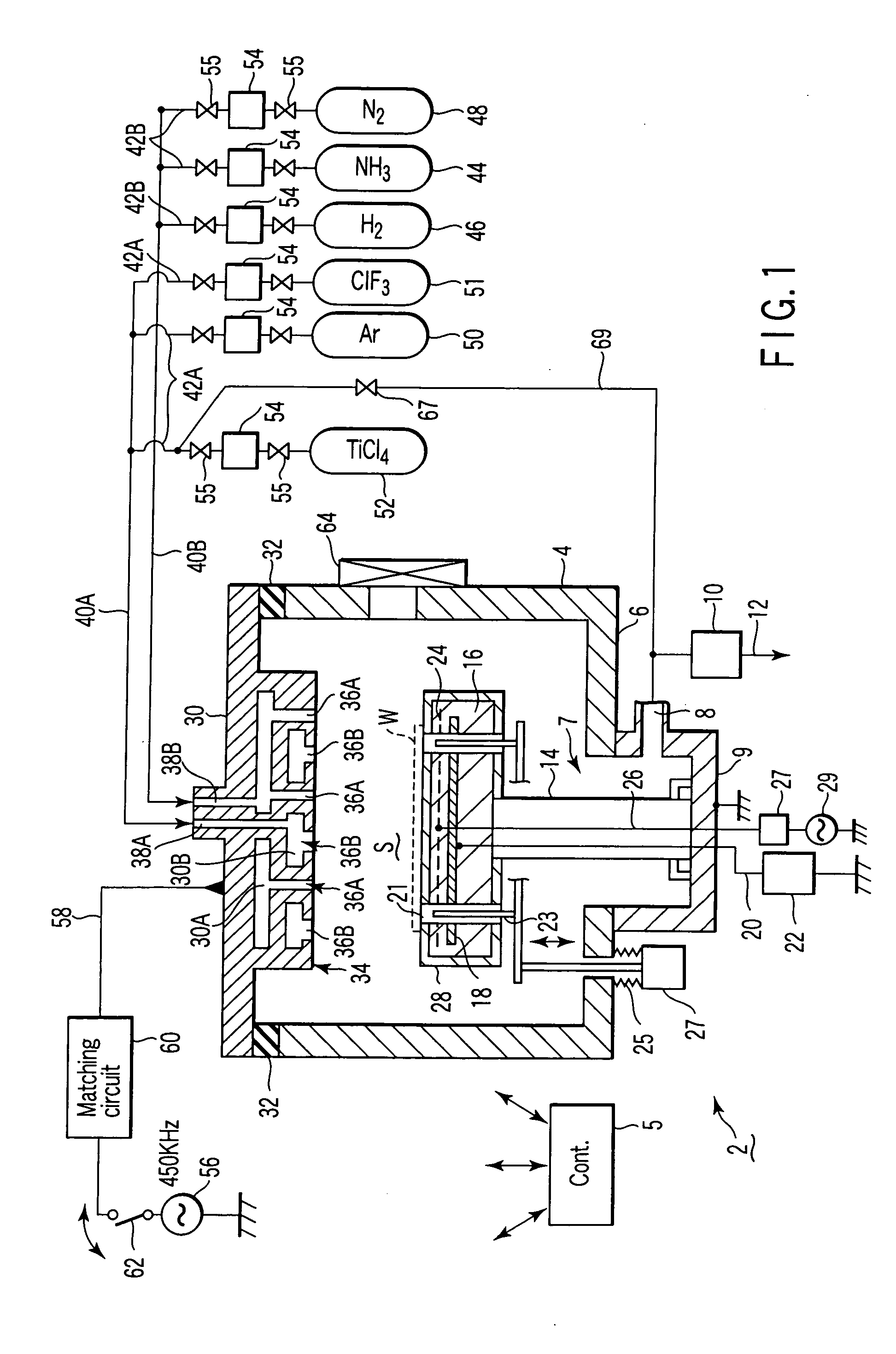 Worktable device, film formation apparatus, and film formation method for semiconductor process